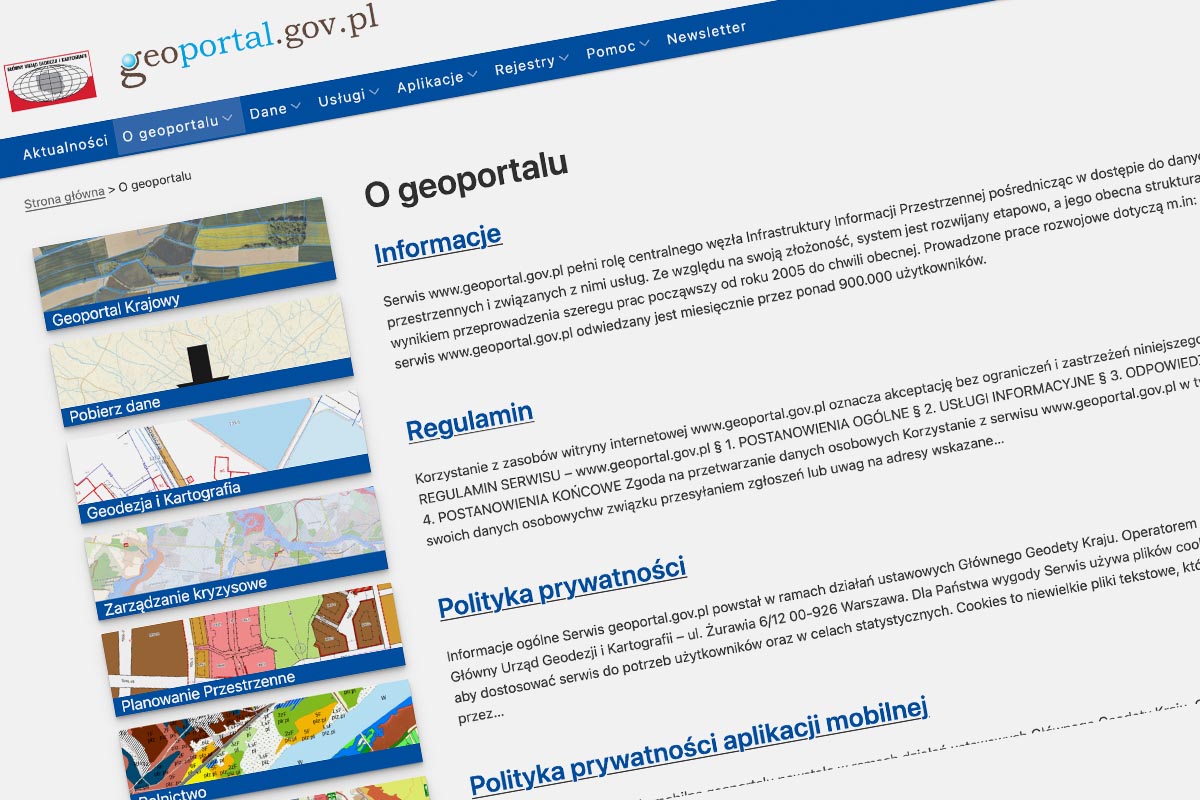 Jak korzystać z mapy planów ogólnych gmin i śledzić postępy w geoportalu