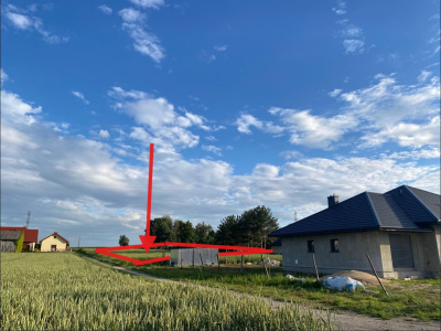 Działka nieruchomość 1301mkw -
Lubelskie Zdjęcie nr 2