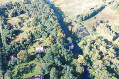 Działka inwestycyjna 4,45 ha z własną linią brzegową rzeki Liswarty | Troniny | gm. Lipie -
śląskie Zdjęcie nr 4