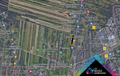 Teren pod zabudowę wielorodzinną Parkitka - Częstochowa  -
śląskie Zdjęcie nr 2