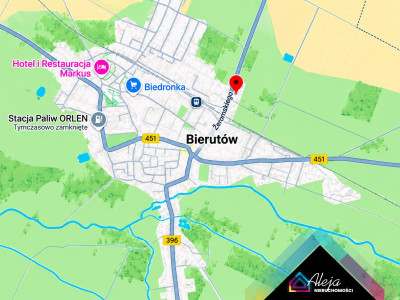 Dobra działkaSUPER INWESTYCJABierutów - Bierutów  - dolnośląskie
