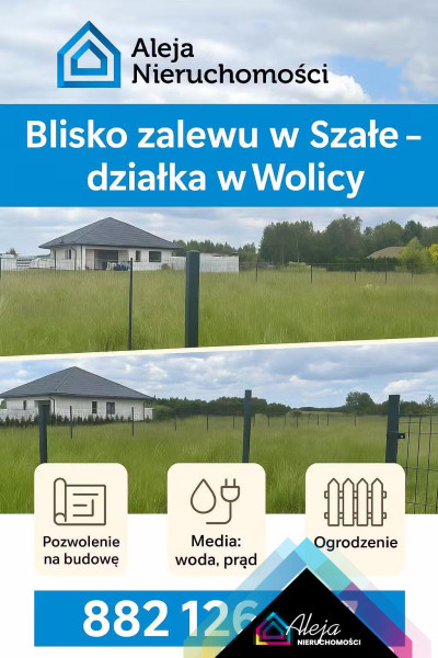Działka z potencjałem  media i projekt - Wolica  -
wielkopolskie Zdjęcie nr 12