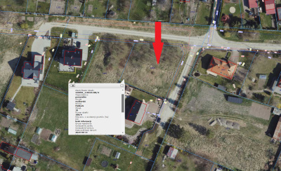 Działka budowlana nr 188/4 obręb 18 Malbork ul. Urocza pow. 1227 m2 -
pomorskie Zdjęcie nr 2