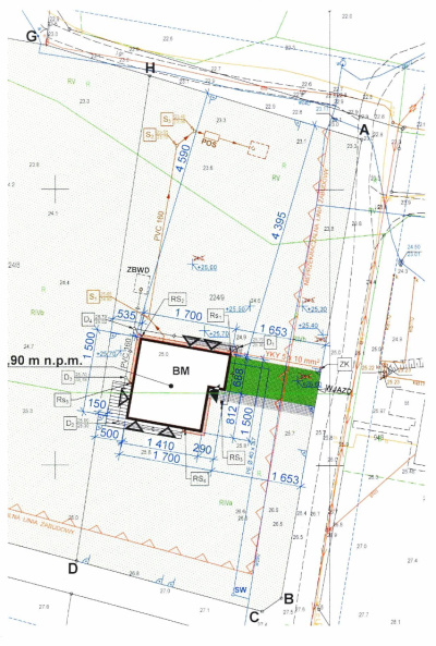 DUŻA DZIAŁKA Budowlana 6835 m2 z projektem i pozwoleniem na budowę -
zachodniopomorskie Zdjęcie nr 13