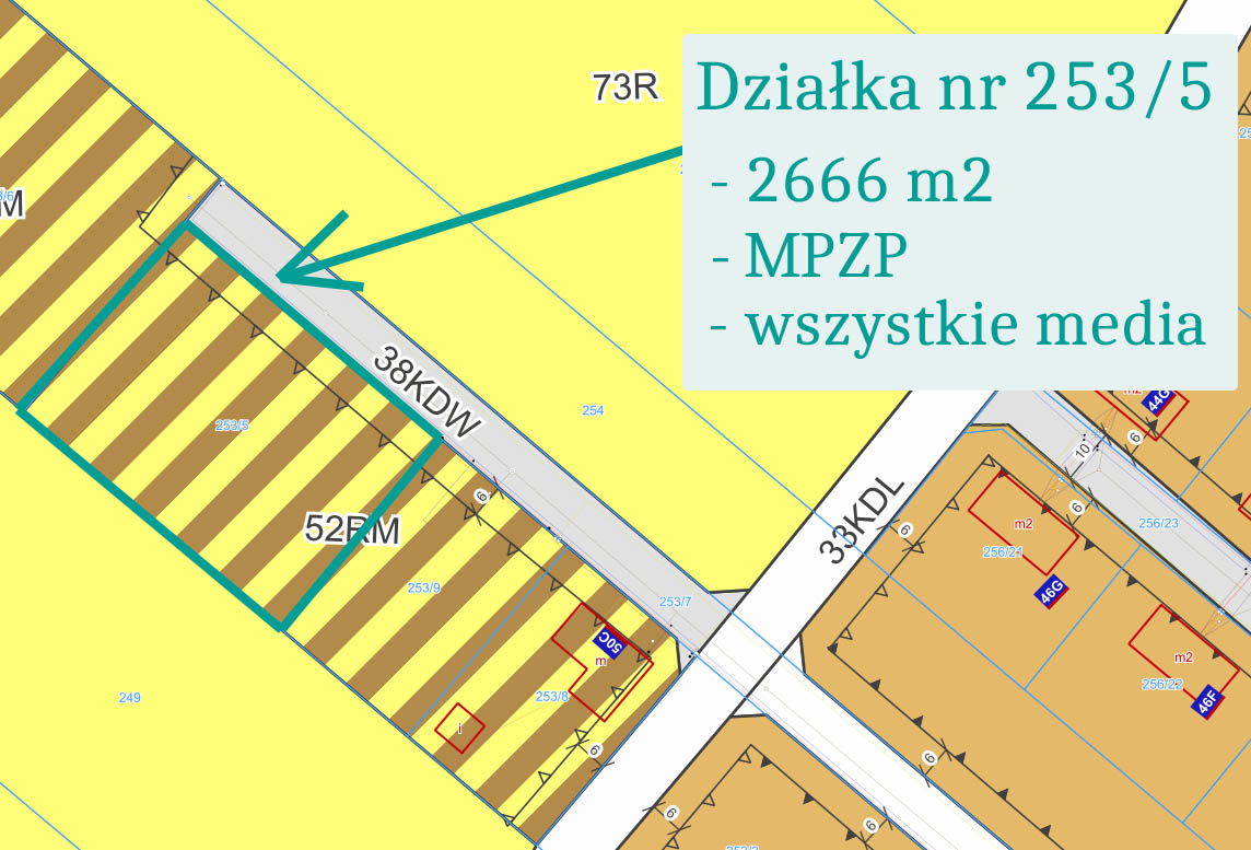 Działka szeroki front 60m PIĘKNY WIDOK po HORYZONT -
wielkopolskie Zdjęcie nr 1