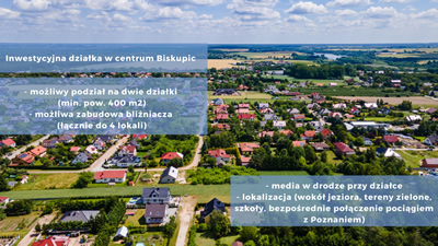 INWESTYCYJNA DZIAŁKA POD BLIŹNIAKI OBOK TERENÓW ZIELONYCH -
Wielkopolskie Zdjęcie nr 6