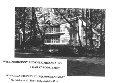 DZIAŁKA POD ZABUDOWĘ WIELORODZINNĄ - WYDANE WZ - WARSZAWA WŁOCHY -
mazowieckie Zdjęcie nr 17