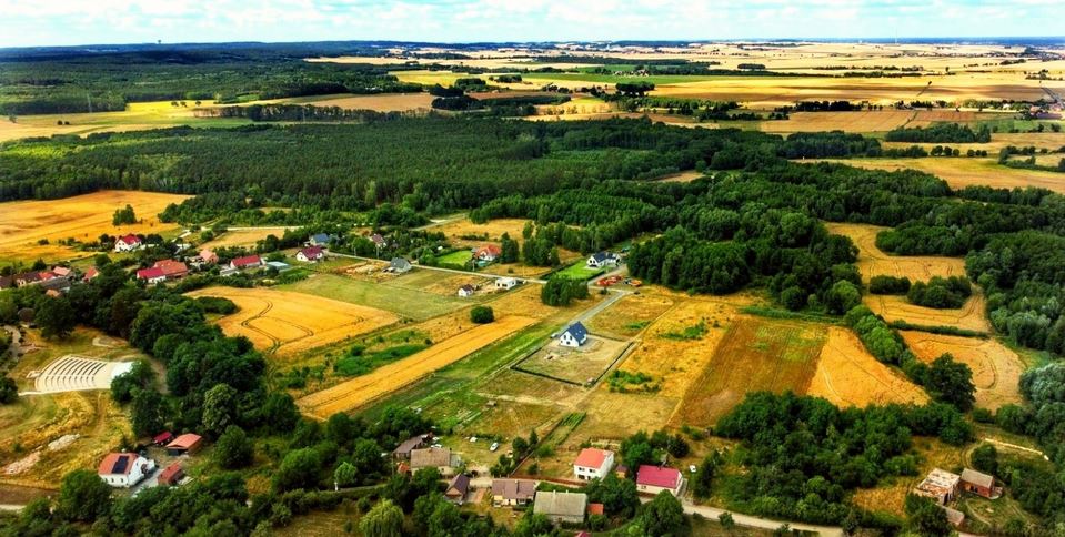 Kompleks działek budowlanych położonych w otoczeniu lasów, blisko Głogowa oraz Lubina -
Dolnośląskie Zdjęcie nr 1