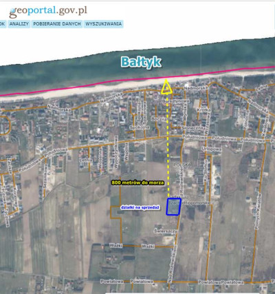 Działka budowlana - Sarbinowo Sarbinowo - Sarbinowo Sarbinowo -
Zachodniopomorskie Zdjęcie nr 4