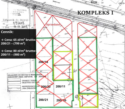 Działki budowlane - Rosnowo -
Zachodniopomorskie Zdjęcie nr 12