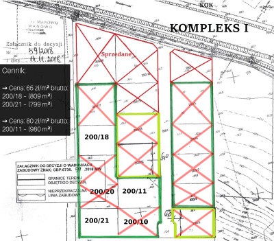 Działki budowlane - Rosnowo - Zachodniopomorskie