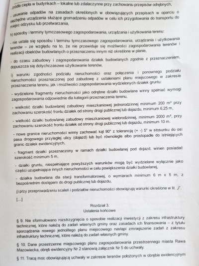 Na sprzedaż działka inwestycyjna - Rawa Mazowiecka -
łódzkie Zdjęcie nr 12