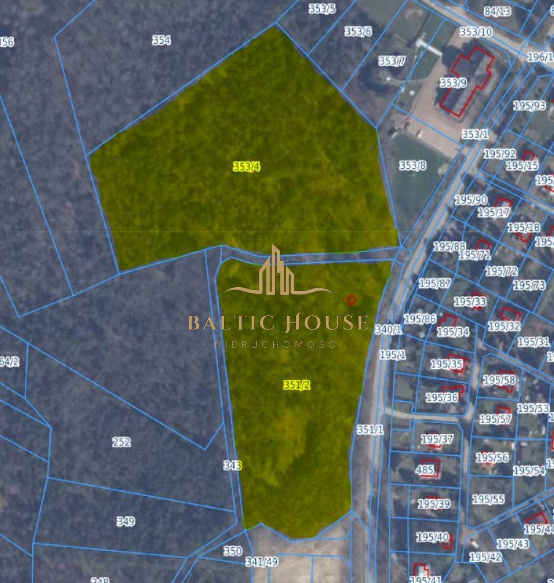 2Urokliwe działki Blisko jeziora Inwestycja Kamień - Kamień  -
POMORSKIE Zdjęcie nr 1