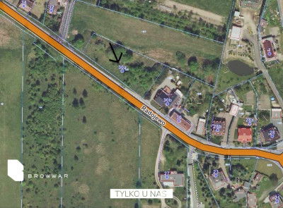 Działak budowlana 2000m2 z MPZP Radojewo - Radojewo   -
Wielkopolskie Zdjęcie nr 6