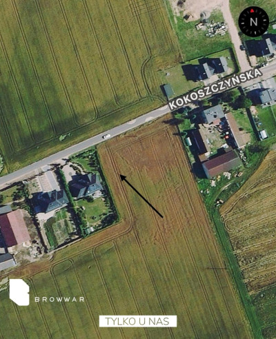 Działka z warunkami zabudowy w Mrowinie - Mrowino   -
Wielkopolskie Zdjęcie nr 7