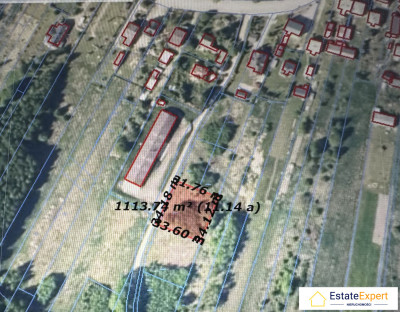 Działka budowlana 1100m2 CHRUSTYZAGNAŃSK -  Chrusty  -
świętokrzyskie Zdjęcie nr 5