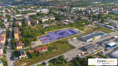 Gotowa inwestycja deweloperska z prawomocnym WZ i PUM ponad 11 000 m - jędrzejowski  - świętokrzyskie