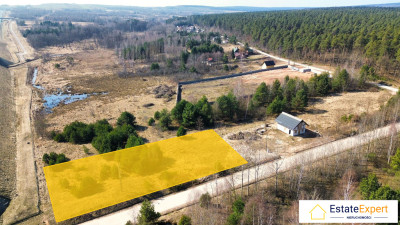 Działka budowlano-rolna 1700m2 Łączna Stawik - skarżyski  - świętokrzyskie