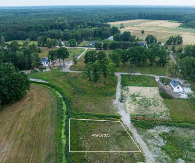 Działka budowlana nad rzeczką pod Warszawą - Mazowieckie
