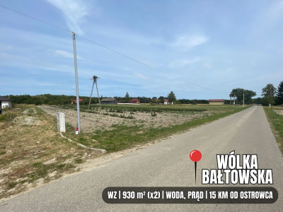 WZ  Woda prąd kanalizacja  JuraPark  Utwardzo - Wólka Bałtowska  - Świętokrzyskie