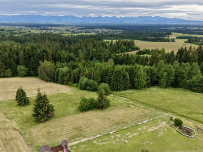 Widok na Tatry MPZPBudowlanaNasłonecznionaLas - Orawka  -
Małopolskie Zdjęcie nr 11