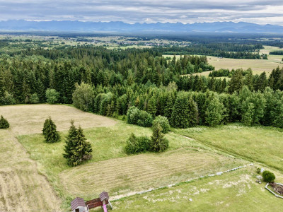 Widok na Tatry MPZPBudowlanaNasłonecznionaLas - Orawka  -
Małopolskie Zdjęcie nr 4