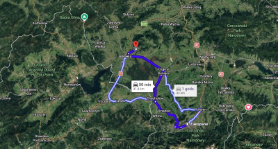 Widok na Tatry MPZPBudowlanaNasłonecznionaLas - Orawka  -
Małopolskie Zdjęcie nr 9