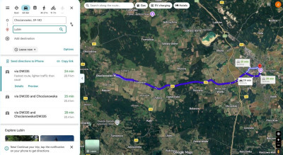 Płaska i sucha działka blisko Chocianowa  MPZP  - Chocianowiec  -
Dolnośląskie Zdjęcie nr 4