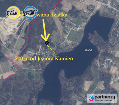 Piękna działka Jezioro Kamień MALOWNICZA okolica - powiat wejherowski  -
Pomorskie Zdjęcie nr 2