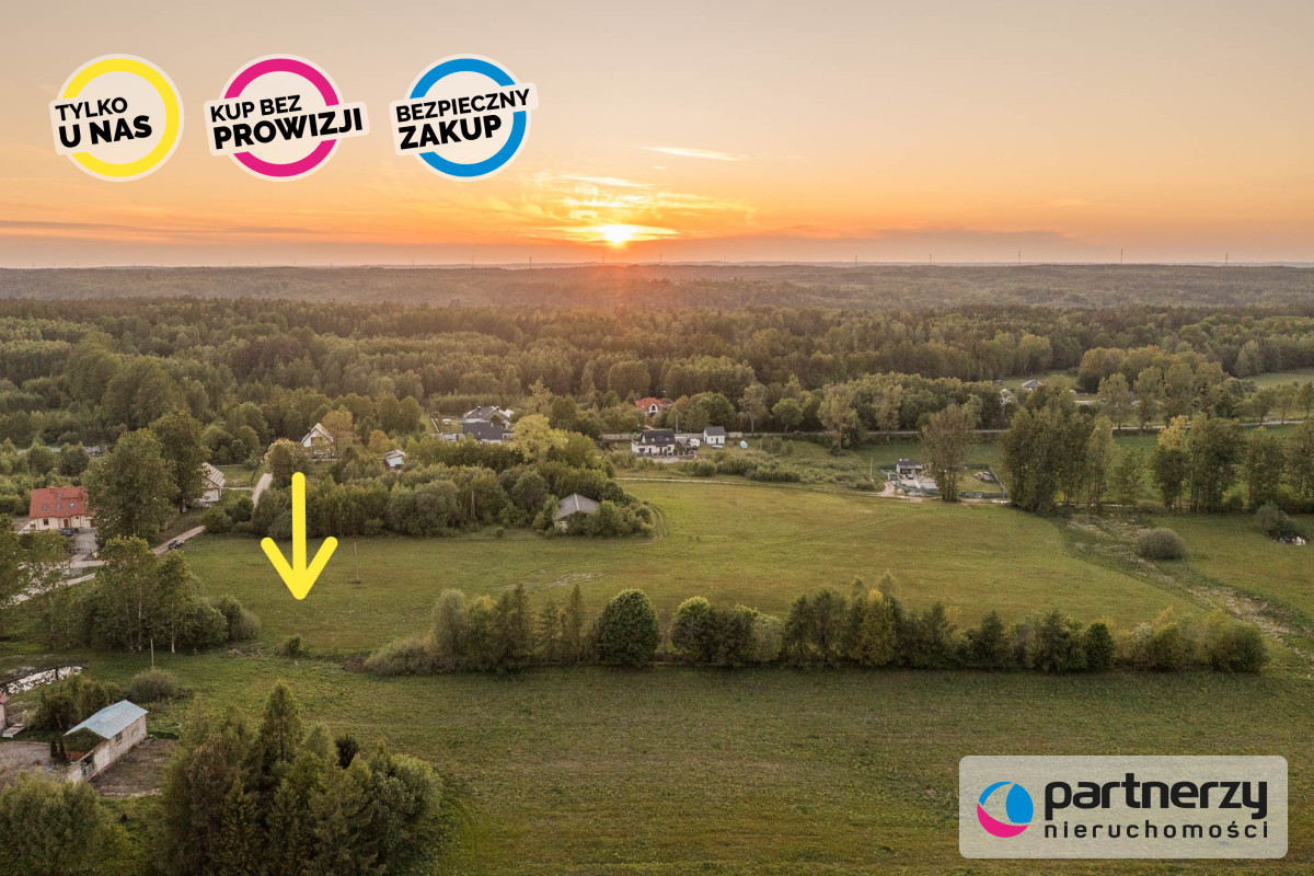 Malownicza działka pod dom w tym bliźniaka - powiat gdański  -
Pomorskie Zdjęcie nr 1