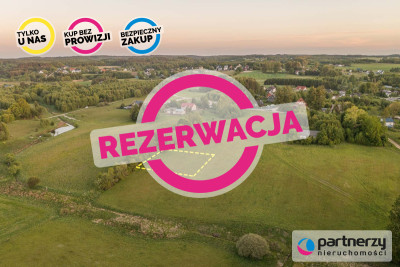 Malownicza działka pod dom w tym bliźniaka - powiat gdański  - Pomorskie