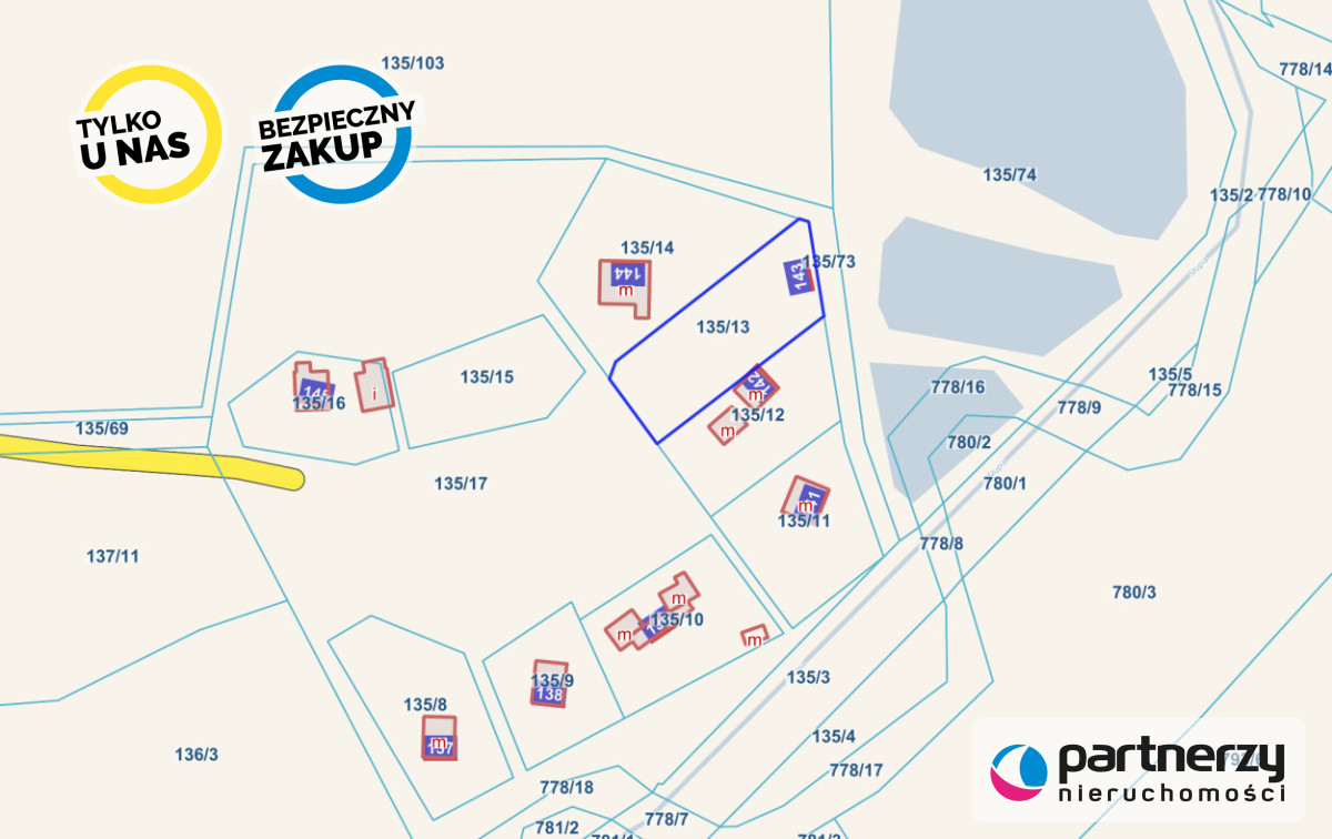 Działka rekreacyjna - powiat kartuski  -
Pomorskie Zdjęcie nr 1
