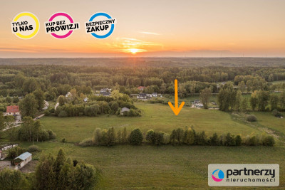 Malownicza działka pod dom w tym bliźniaka - Pomlewo  - Pomorskie