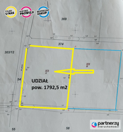 Udział w działce w Tupadłach - Tupadły  -
Pomorskie Zdjęcie nr 14
