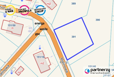 Działka budowlana w Gowinie - Gowino  -
Pomorskie Zdjęcie nr 4