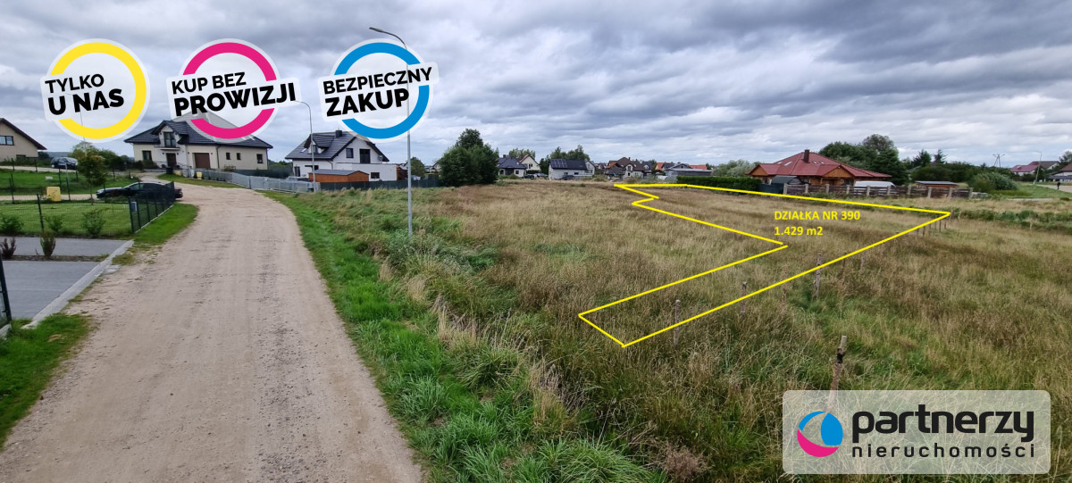 Działka budowlana w Gowinie - Gowino  -
Pomorskie Zdjęcie nr 1