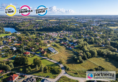 Malownicza działka mieszkaniowo-usługowa 974 m2  - Juszkowo  - Pomorskie