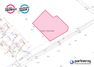 Działka pod zabudowę mieszkaniową - Banino  -
Pomorskie Zdjęcie nr 3