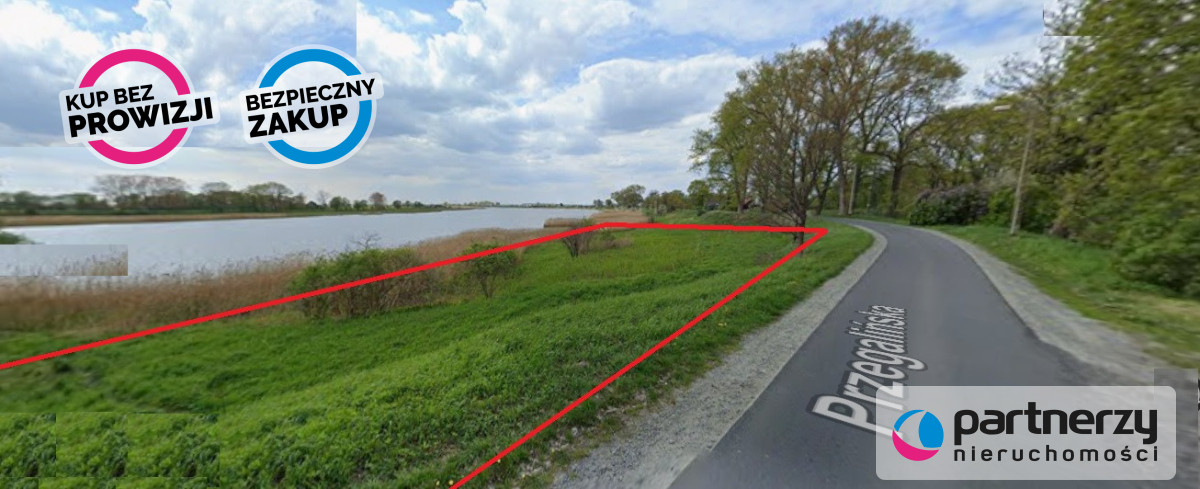 Działka przy Martwej Wiśle - Sobieszewo  -
Pomorskie Zdjęcie nr 1