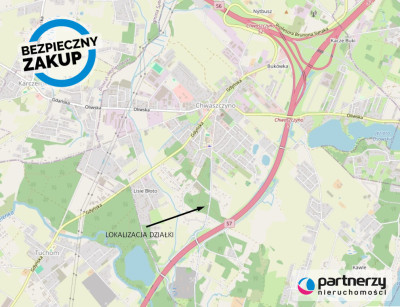 Działka pod dom lub usługi w leśnym otoczeniu - Chwaszczyno  -
Pomorskie Zdjęcie nr 8