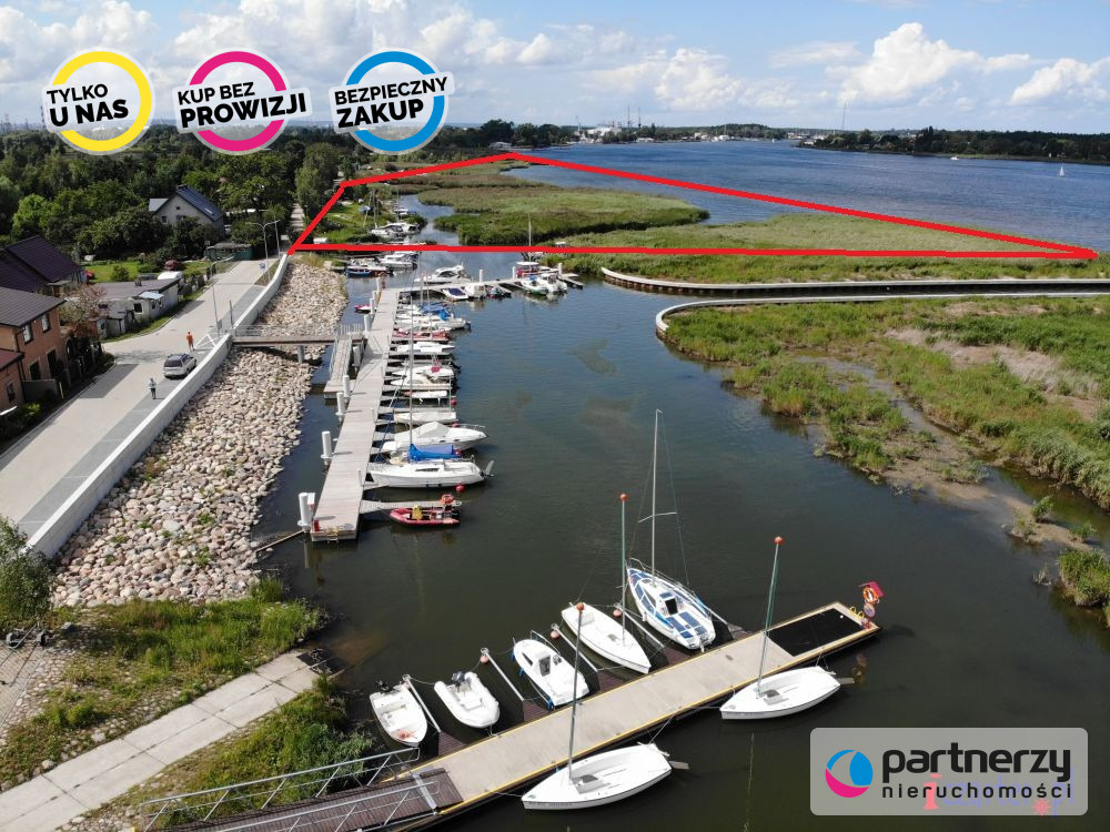 Działka pod przystań Wodną Wiślinka - Wiślinka  -
Pomorskie Zdjęcie nr 1