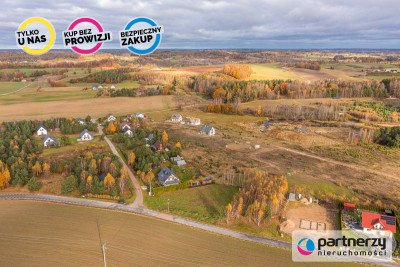 działka w Dąbrowie gm Stężyca ob Łosienice - Łosienice  -
Pomorskie Zdjęcie nr 11