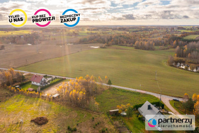 działka w Dąbrowie gm Stężyca ob Łosienice - Łosienice  -
Pomorskie Zdjęcie nr 8