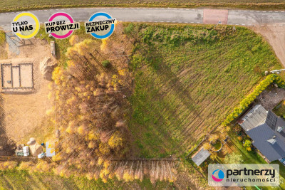 działka w Dąbrowie gm Stężyca ob Łosienice - Łosienice  -
Pomorskie Zdjęcie nr 9