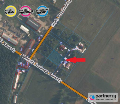 Atrakcyjna działka na budowę pięknego domu 1082 m2 - Miszewko  -
Pomorskie Zdjęcie nr 7