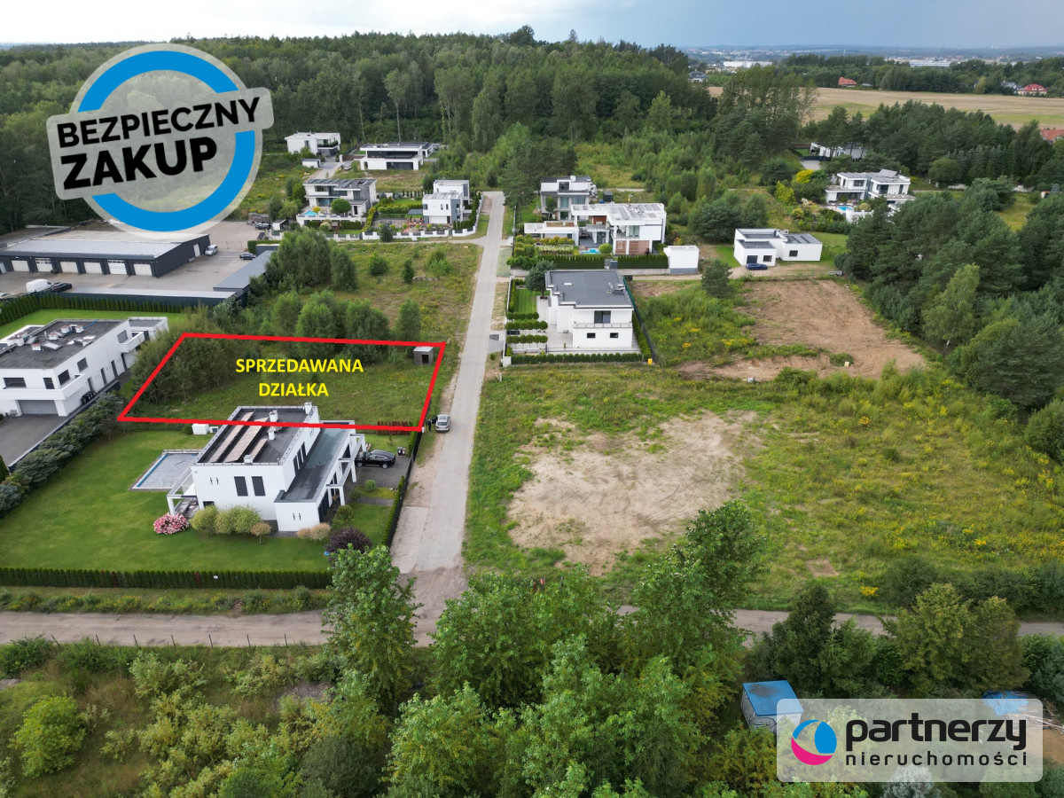 Duża działka w mieście blisko lasu - Kokoszki  -
Pomorskie Zdjęcie nr 1