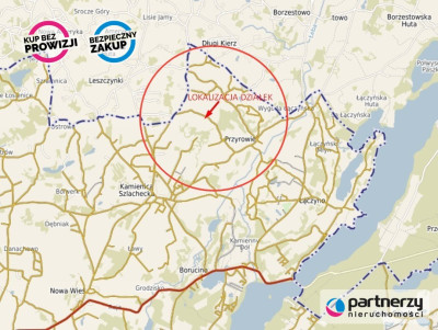 Działka pod dom w sercu Kaszub pod lasem - Kamienica Szlachecka  -
Pomorskie Zdjęcie nr 2