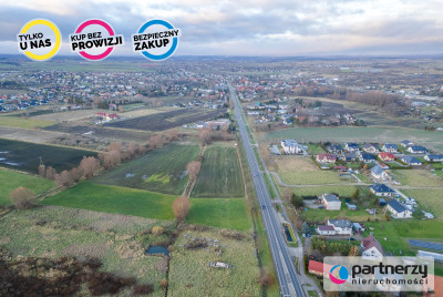 Działka przy drodze 91-  mieszkaniowa i usługi - Kolnik  -
Pomorskie Zdjęcie nr 7