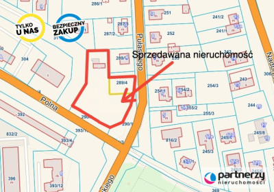 Działka 2706 m2 pod budowę domu lub na inwestycję - Tczew  -
Pomorskie Zdjęcie nr 2