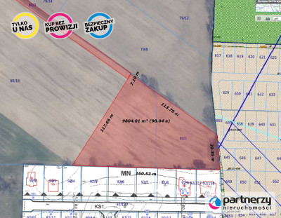 Działka pod WZ Mieszkaniowe - Miszewko  - Pomorskie